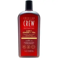 American Crew 3-in-1 Ingwer-tee-shampoo 1000 ml