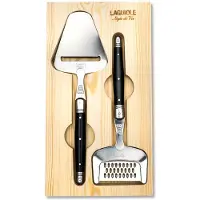 Laguiole Käsehobel Premium Line Schwarz