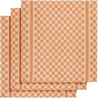 De Witte Lietaer Geschirrtuch Groom Orange (3er Set)