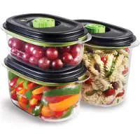 Foodsaver Preserve & Marinate Vakuumbehälter für Vakuumiergeräte BPA-frei transparent