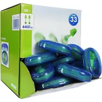 Moldex Gehörschutzstöpsel Twisters Trio Cord 645101, EN 352-2, SNR 33 dB, wiederverwendbar, mit Kordel, 50 Paar