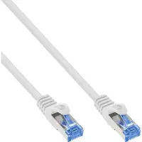 InLine Patchkabel, Cat.6A, S/FTP, TPE flexibel, weiß, 20m, 20 m, Cat6a, S/FTP (S-STP), RJ-45, RJ-45, Weiß