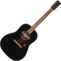 Gretsch Deltoluxe Dreadnought Elektroakustik schwarze Decke