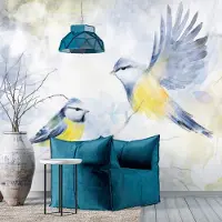 Artgeist Fototapete – Aquarellbrüste – erste Variante