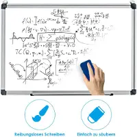 Coast Whiteboard Magnette Table schreibt Tafel Wandtafel Memoboard mit Aluminiumrahmen 60 x 40 cm