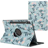 IMoshion 360° drehbare Design Klapphülle für das Samsung Galaxy Tab S10 Plus / Tab S9 FE Plus / Tab S9 Plus - Flowers