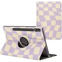 IMoshion 360° drehbare Design Klapphülle für das Samsung Galaxy Tab S10 Plus / Tab S9 FE Plus / Tab S9 Plus - Dancing Cubes