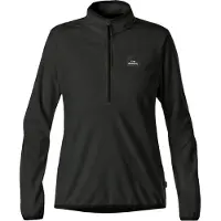 Realme - Leichtes Fleece - W Peclet Fleece Light 1/4 Zip Black für Damen - Größe XL - schwarz