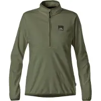 Eider - Leichtes Fleece – Polartec für Damen – Peclet Polartec Fleece Light 1/4 Zip - W Peclet Fleece Light 1/4 Zip Khaki für Damen -