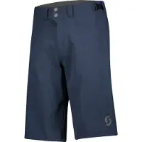 SCOTT - Wasserabweisende MTB-Shorts &ndash; Herren &ndash; Trail Flow W/Pad Short - Trail Flow W/Pad Shorts M Dark Blue für Herren - Größe S - Navy