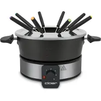 Cloer Fondue Fondue 6679 Cloer Schwarz