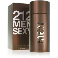 Carolina Herrera 212 Sexy 100ml, Männer, 100 ml, Bergamot,Mandarin, Pepper, Bernstein, Moschus, Sandelholz, Vanille, Amber,Musk,Sandalwood,Vanilla