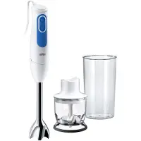 Braun MQ 3020, Tischplatten-Mixer, 0,35 l, 700 W, Blau, Weiß
