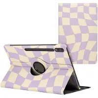 IMoshion 360° drehbare Design Klapphülle für das Samsung Galaxy Tab S10 Ultra / Tab S9 Ultra - Dancing Cubes