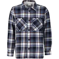 KnowledgeCotton Apparel Hemd Checked Herren Blue Check-L