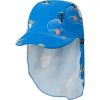 Reima Schirmmütze mit Nackenschutz "Kilpikonna" in Blau - 44-46 cm