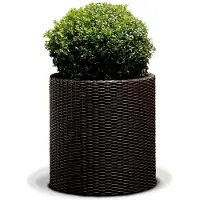 Keter Puku pods Large Cylinder Planter bruns 29197837590