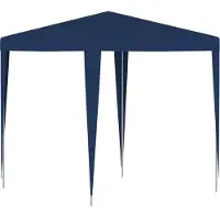 The Living Store Partyzelt 2x2 m Blau