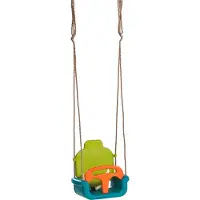 No name Babysitz Schaukel 3 in 1 für Babys & Kleinkinder | Sitz für Indoor / Outdoor Babyschaukel aus Kunststoff / Plastik | 12 bis 36 Monate