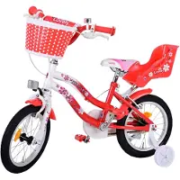 Volare Lovely, Stadtrad, Kinder, Weiblich, Rot, Weiß, 35,6 cm (14"), Kette
