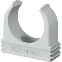 Obo Bettermann OBO 2149022 Quick-Schelle M32 Polypropylen lichtgrau RAL 7035 2955 M32 - 50 Stück