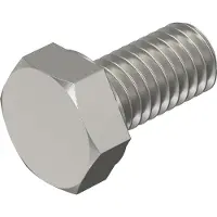 Obo Bettermann OBO 3156031 Sechskantschraube M10x20mm Edelstahl, rostfrei blank, nachbehandelt HHS M10x20 A4 - 100 Stück