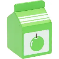 Bigjigs Toys Bigjigs hölzerne Pak -Apfelsaft jeweils