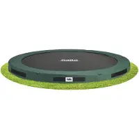 Salta Bodentrampolin Premium Ground Sports - rund - Ø251 cm - Grün