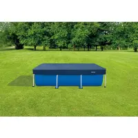 Intex Abdeckung - Intex Metallrahmen Pool 260 x 160 cm