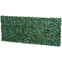 Aosom Künstliche Hecke Sichtschutzhecke Pflanzen Hecke Wanddekoration