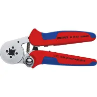 Knipex 97 55 04 SB Aderendhülsen-Presszange