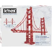 K'nex Architecture Golden Gate Bridge Bauset, 1536-teilig.