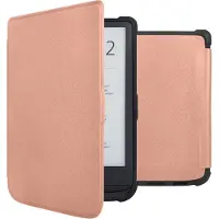 IMoshion Slim Soft Case Klapphülle für das Pocketbook Touch Lux 5 / HD 3 / Basic Lux 4 / Vivlio Lux 5 - Rosé gold