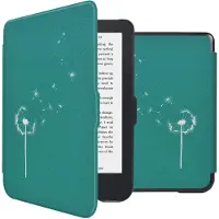 IMoshion Design Slim Hard Case Klapphülle für das Kobo Clara 2E / Tolino Shine 4 - Green Dandelion