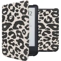 IMoshion Design Slim Soft Case Sleepcover für das Pocketbook Touch Lux 5 / HD 3 / Basic Lux 4 / Vivlio Lux 5 - Leopard