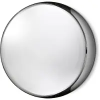 Design By Us Wandleuchte Endless, chrom, IP54, Spiegelglas dimmbar, chrom / silber, Aluminium, Modern, Deckenlampe