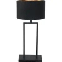 Steinhauer Tischlampe Stang schwarz