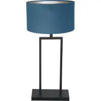 Steinhauer Tischleuchte 55cm Stang mit blauer Kapuze