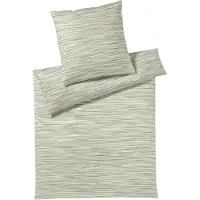 JOOP! Mako-Satin-Bettwäsche-Garnitur Vivid Farbe Lime Größe 155x220+80x80 AL