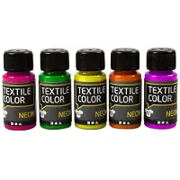 CC Hobby Textile Color - Neon 5 x 50 ml. (342280)