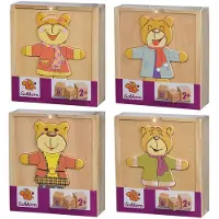 Eichhorn Houten Puzzel Beer, 20st.