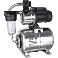 T.I.P. Hauswasserwerk HWW INOX 1300 Plus F, Fördermenge max. 4.350 l/h, Leistung: 1.200 W, Förderhöhe max. 50m