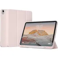 Accezz Smarte Klapphülle aus Silikon für das Apple iPad Air 11 Zoll (2026) M4 / (2025) M3 / (2024) M2 / Air 5 (2022) / Air 4 (2020) - Rosa