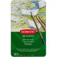 Derwent - Academy Watercolour Tin (12 pcs) (605063)