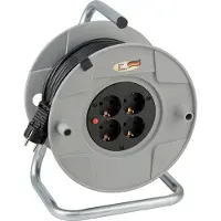 Brennenstuhl AK 260, Weiß, Kunststoff, 4 AC-Ausgänge, Gerade, 40 m, IP20
