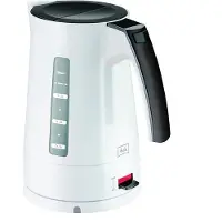 Melitta Enjoy Aqua 1,7 L kabelloser Wasserkocher 2400 W Schnellkochfunktion mit automatischer Abschaltung