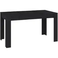 vidaXL Esstisch Schwarz 140x74,5x76 cm Holzwerkstoff