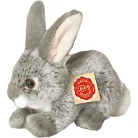 Teddy HERMANN® Teddy Hermann Hase 18 cm sitzend grau Kuscheltier