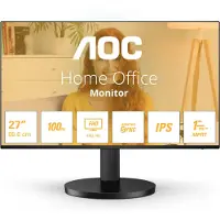 AOC B3 27B3HA2, 68,6 cm (27"), 1920 x 1080 Pixel, Full HD, LED, 4 ms, Schwarz