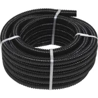 Ubbink Spiralschlauch 19 mm 10 m Schwarz